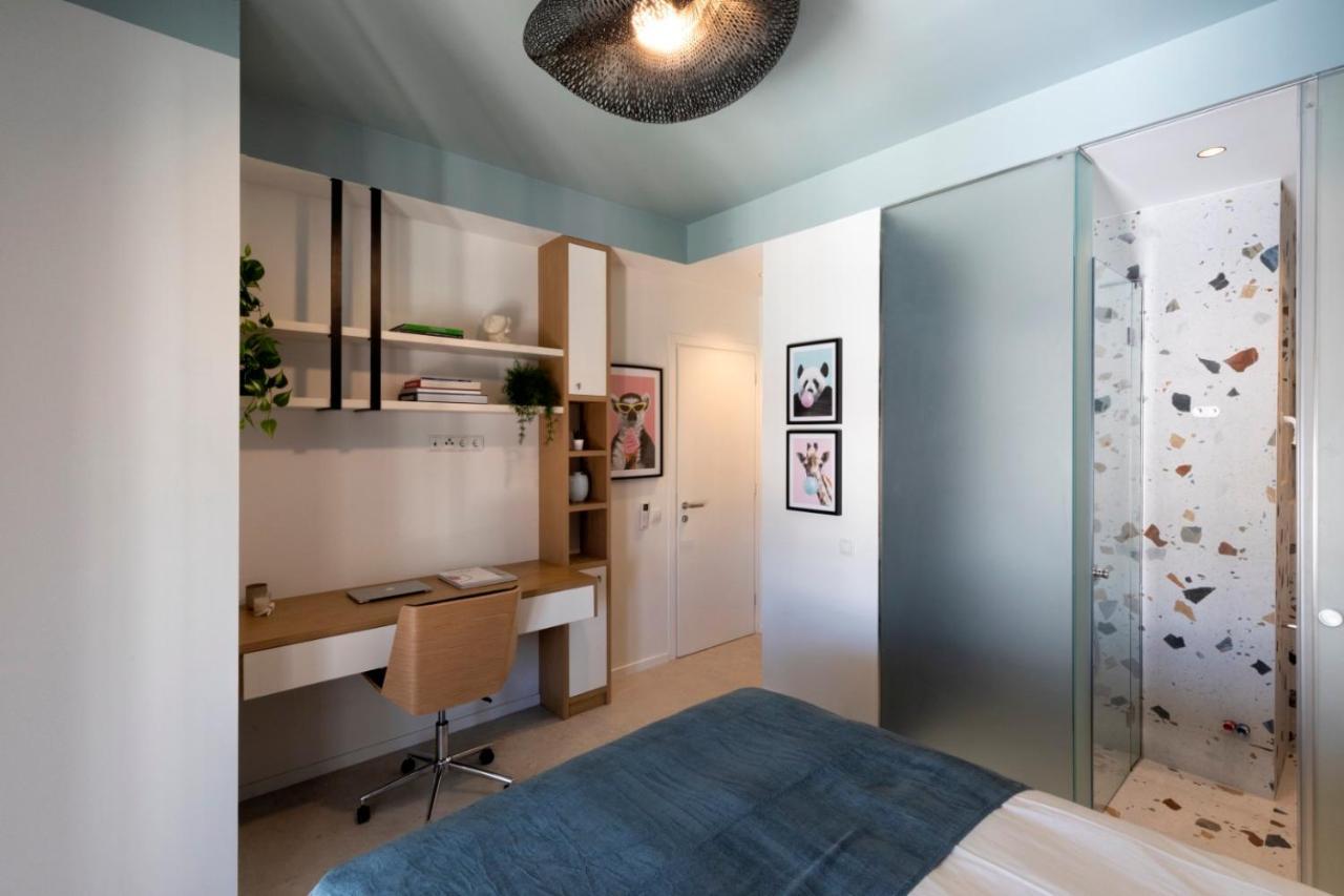 Modern 4Bd Apt Near Piraeus Port-Ath-15 Min Walk-Pirasmus Residencies Экстерьер фото