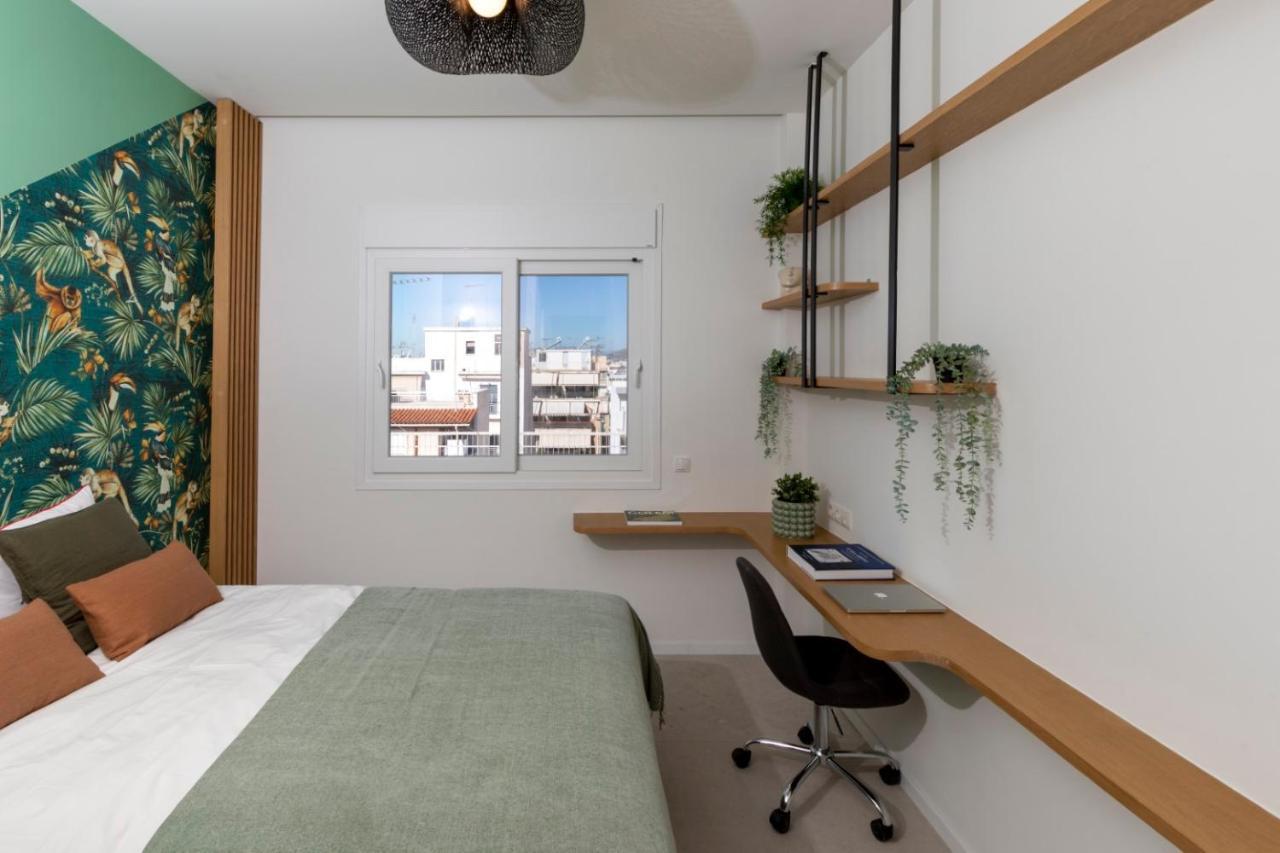 Modern 4Bd Apt Near Piraeus Port-Ath-15 Min Walk-Pirasmus Residencies Экстерьер фото